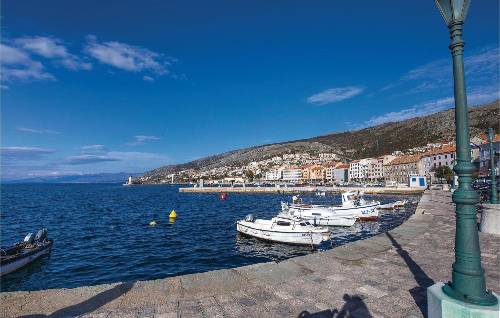 Stunning Apartment In Senj With House Sea View Exteriör bild